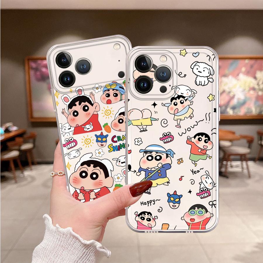 Phone Cases Xs Max - جراب هاتف ناعم بتصميم كرايون شين