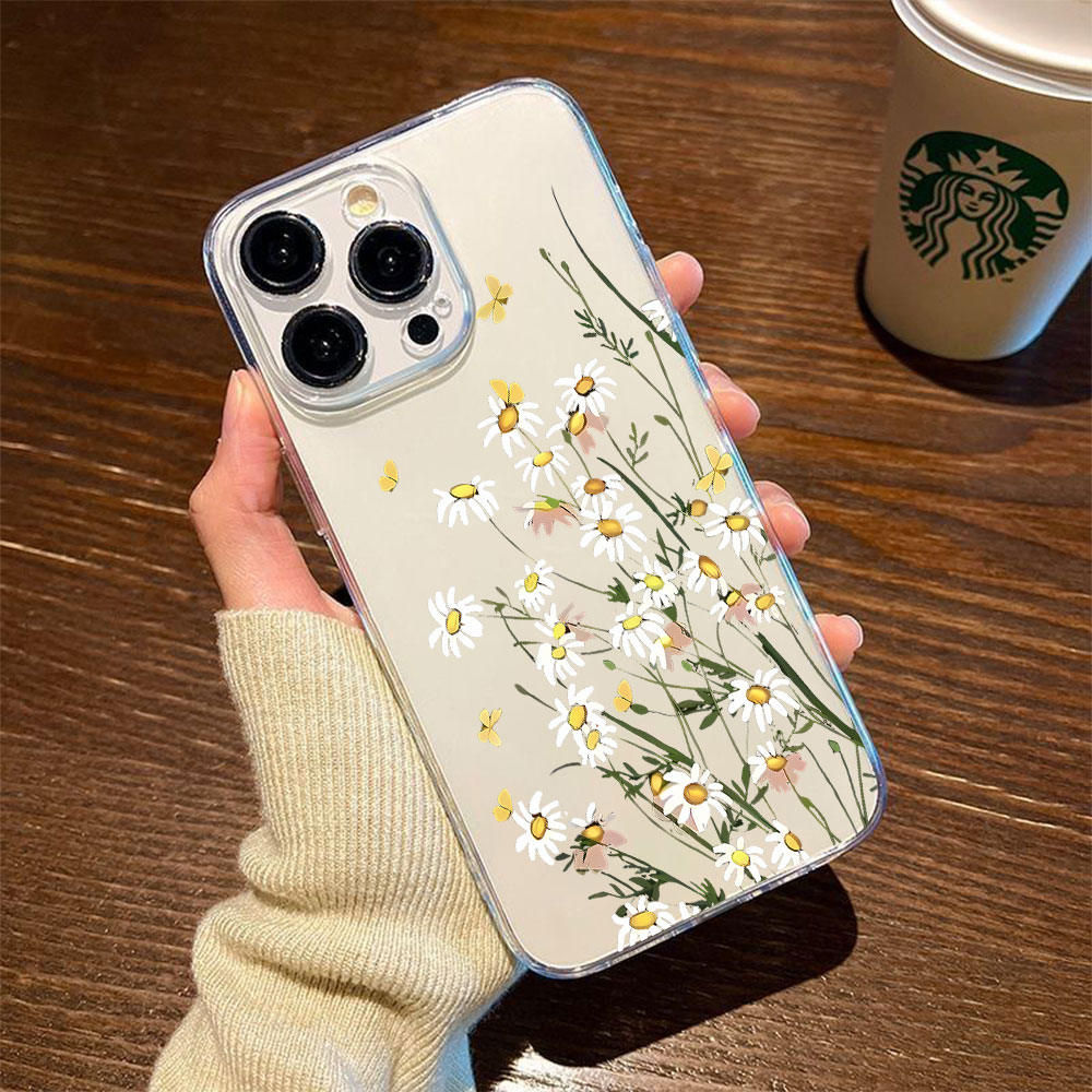 Phone Cases Xs Max - غطاء هاتف جديد بتصميم زهرة الأقحوان