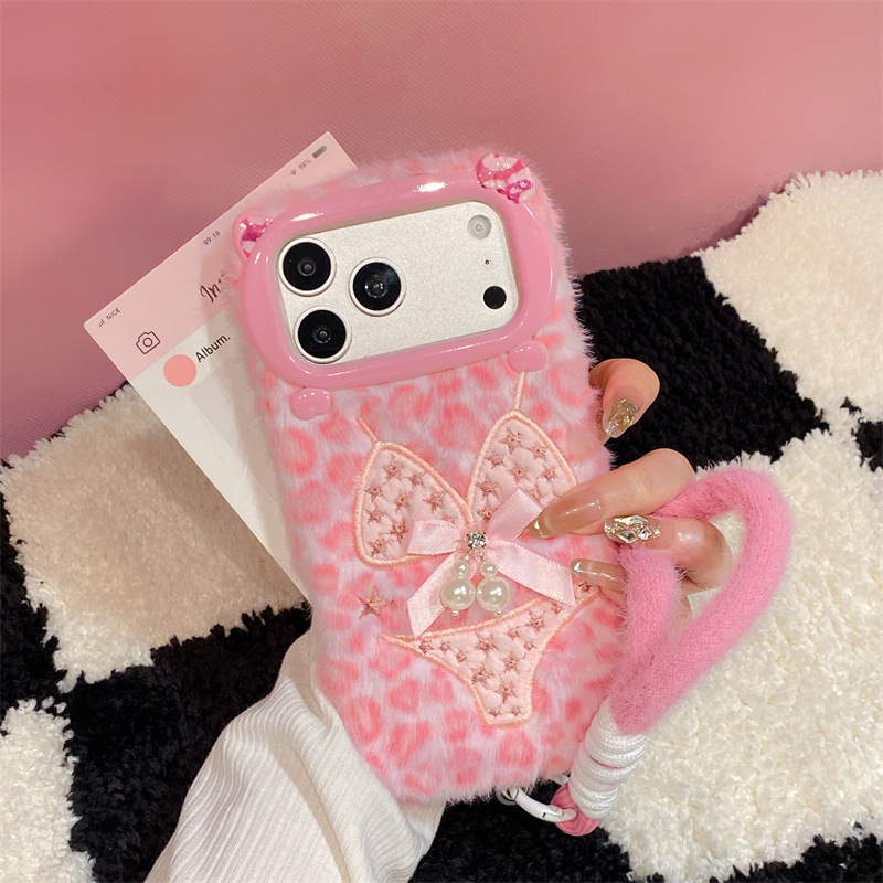 Phone Cases Iphone 16 Pro - جراب هاتف فاخر بنمط بيكيني بطبعة