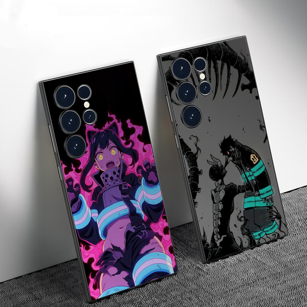 Phone Cases Samsung S23 - حافظة هاتف أنيمي F-Fire Force لهواتف