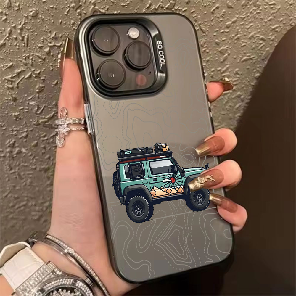 Phone Cases Xs Max - جراب هاتف بتصميم سيارة بسيط لهواتف
