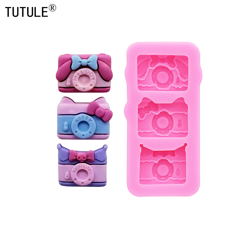 Phone Cases Eu - الكرتون كاميرا سيليكون قالب الراتنج قضية