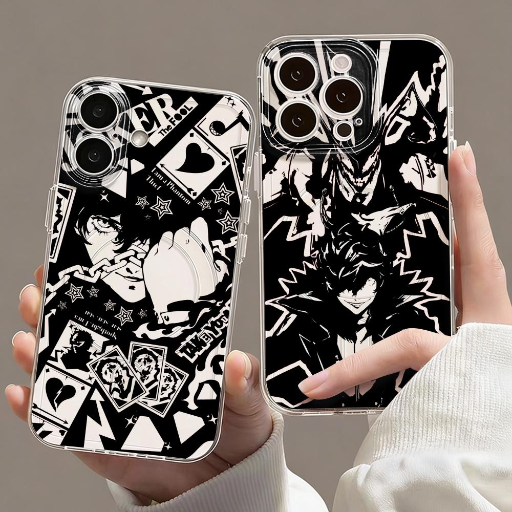 Phone Cases Iphone 16 Pro - غطاء هاتف مغناطيسي شفاف بتصميم لعبة