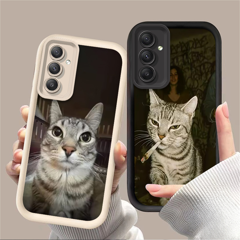 غطاء هاتف عصري بتصميم قطة تدخن - مراجعة Phone Cases Cat وسعره