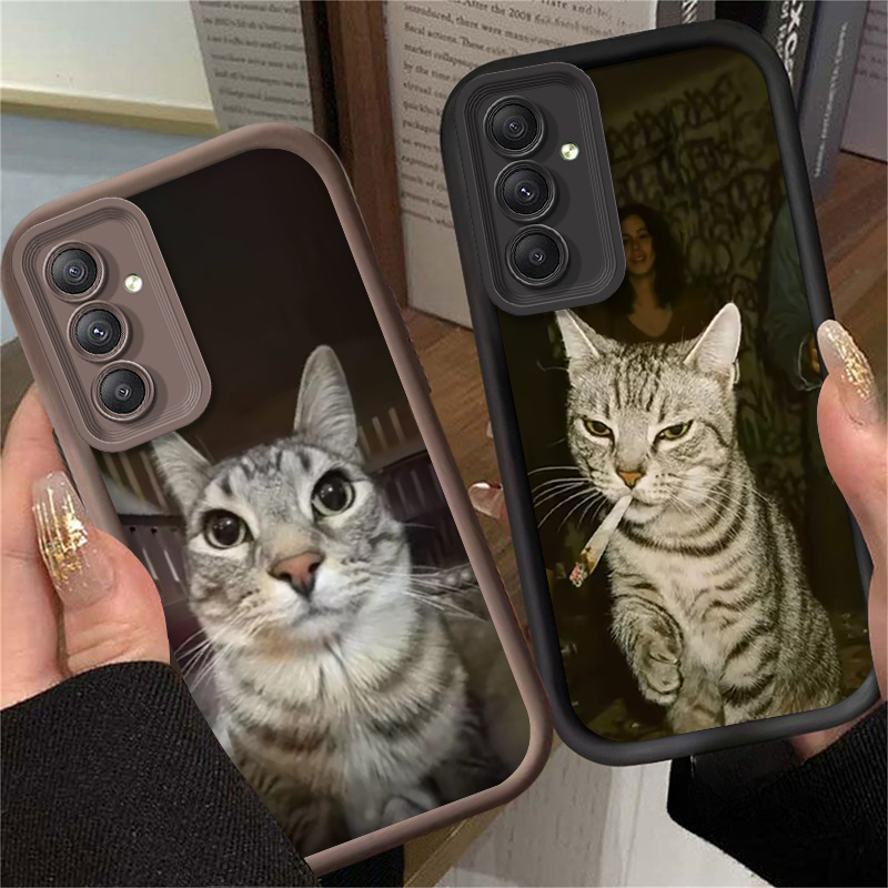 غطاء هاتف عصري بتصميم قطة تدخن - مراجعة Phone Cases Cat وسعره
