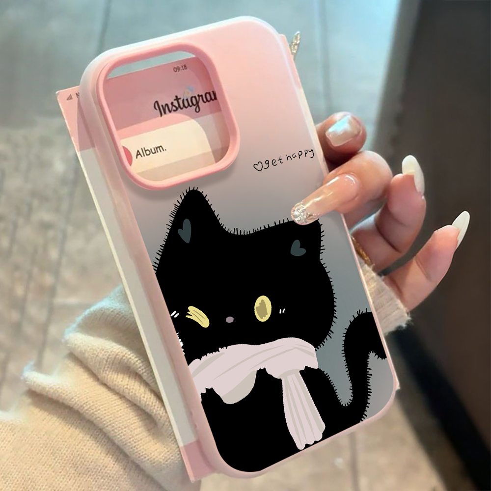 غطاء هاتف بتصميم قطط باللونين  - مراجعة Phone Cases Cat وسعره