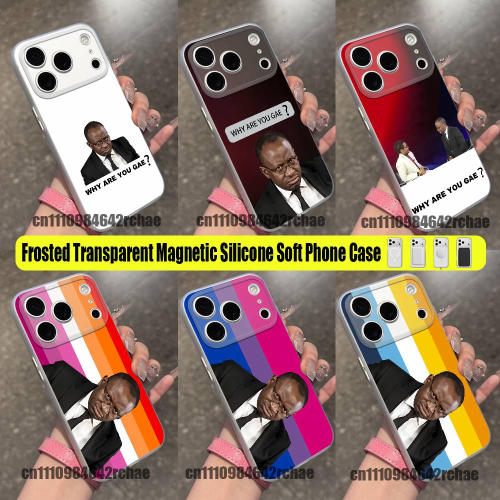 غطاء هاتف شفاف مغناطيسي للشحن  - مراجعة Phone Cases Uganda وسعره