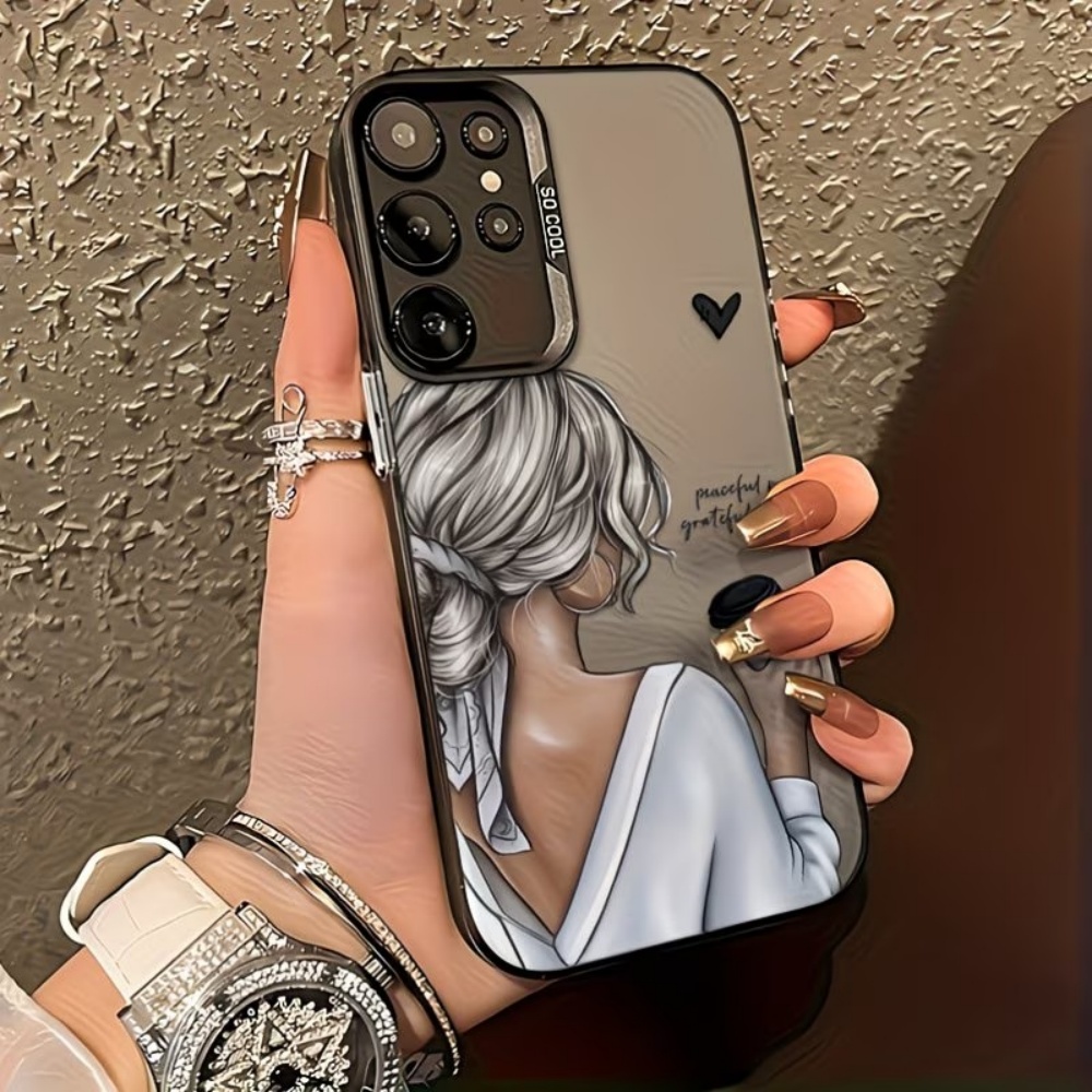 غطاء هاتف مطبوع عليه 'فتاة هاد - مراجعة Phone Cases For Samsung S21 5G وسعره
