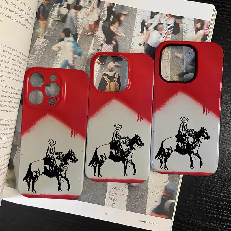 Ins الكورية الأحمر ركوب الصبي  - مراجعة Phone Cases Xr Boys وسعره