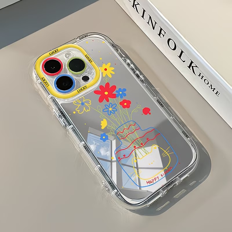 غطاء هاتف ناعم بتصميم مرآة على - مراجعة Phone Cases Cat وسعره