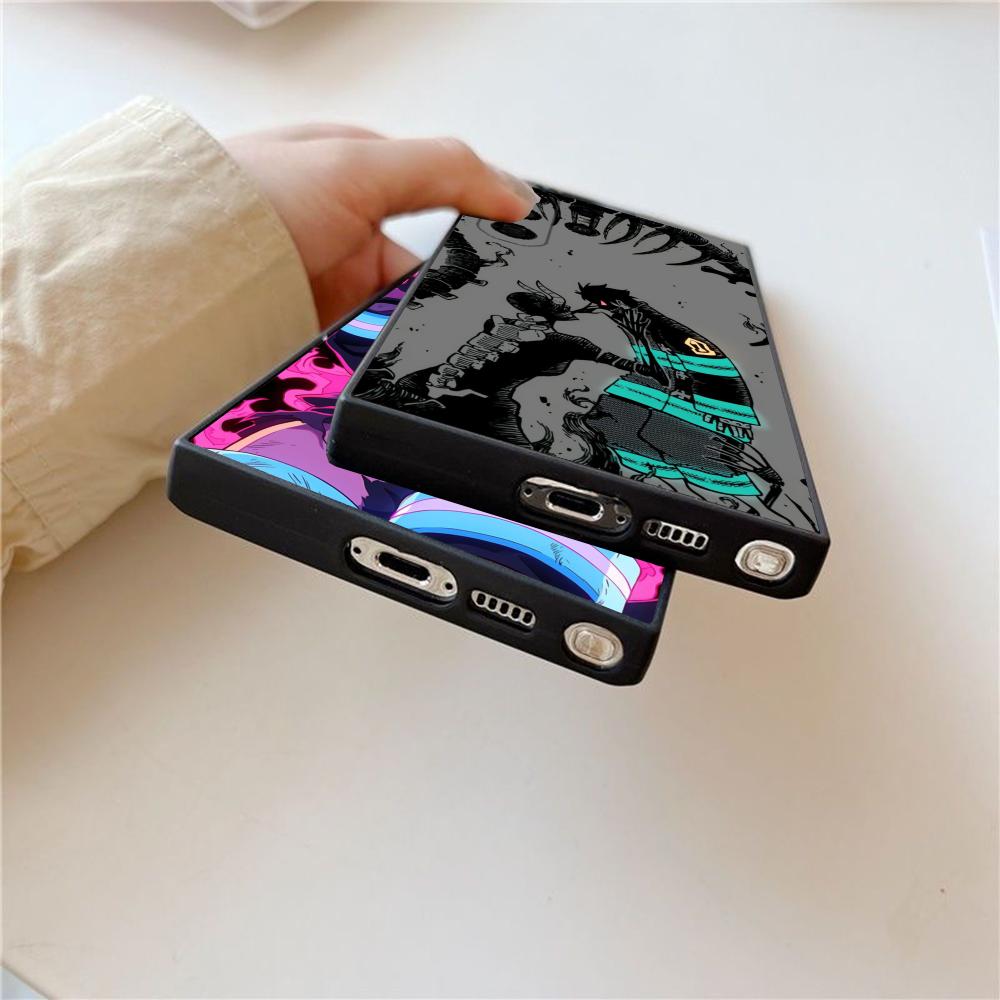 حافظة هاتف أنيمي F-Fire Force  - مراجعة Phone Cases Samsung S23 وسعره