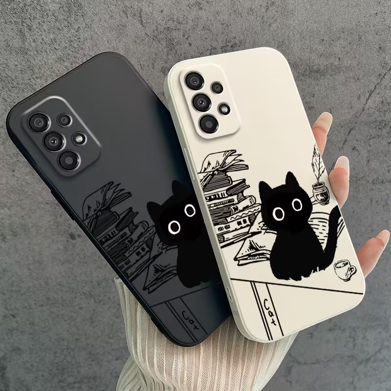 غطاء هاتف بنمط قطة سوداء تقرأ  - مراجعة Phone Cases Cat وسعره