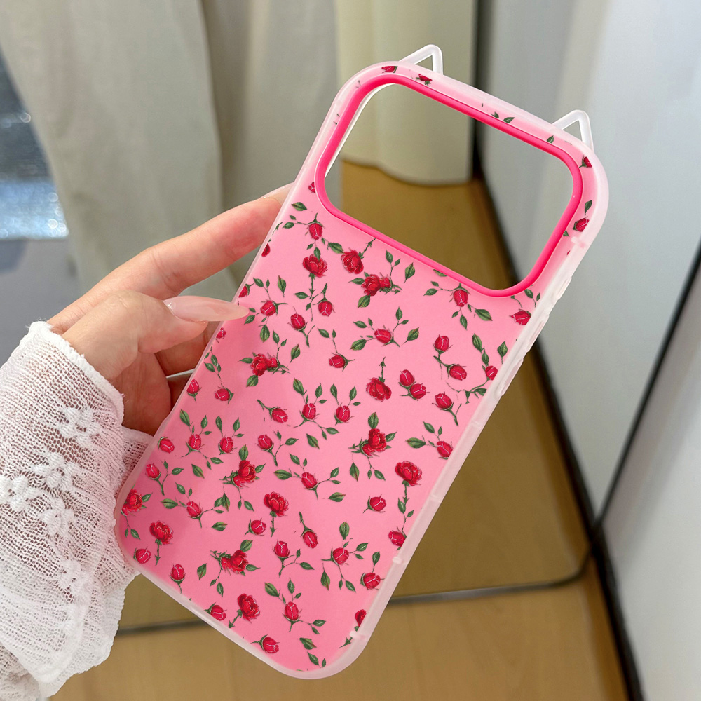 جراب هاتف بتصميم أذن قطة وزهرة - مراجعة Phone Cases Cat وسعره