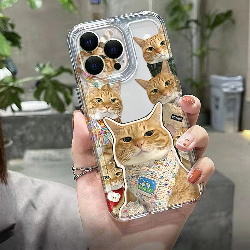 غطاء هاتف شفاف بتصميم قطة لطيف - مراجعة Phone Cases Cat وسعره