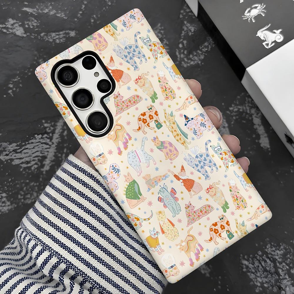حافظة هاتف قطة لطيفة 2 في 1 غل - مراجعة Phone Cases Cat وسعره