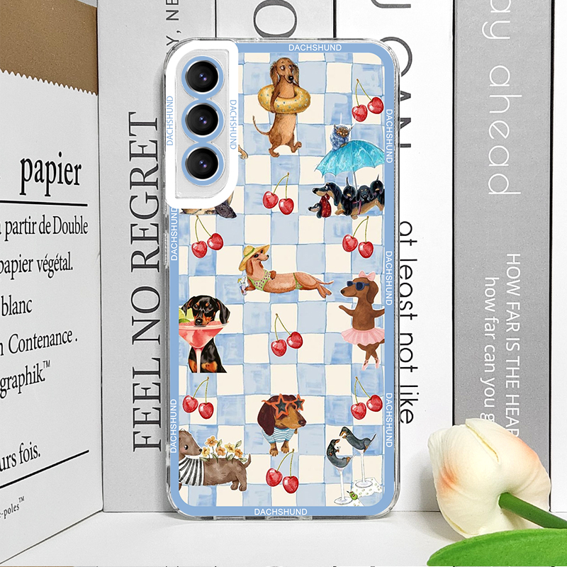 غطاء هاتف لطيف بتصميم كلب النق - مراجعة Phone Cases Samsung S23 وسعره