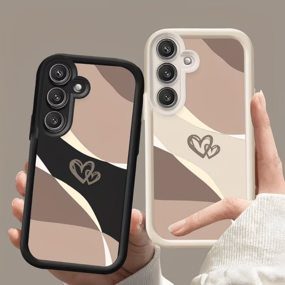 غطاء هاتف لطيف على شكل قلب مقا - مراجعة Phone Cases For Samsung S21 5G وسعره