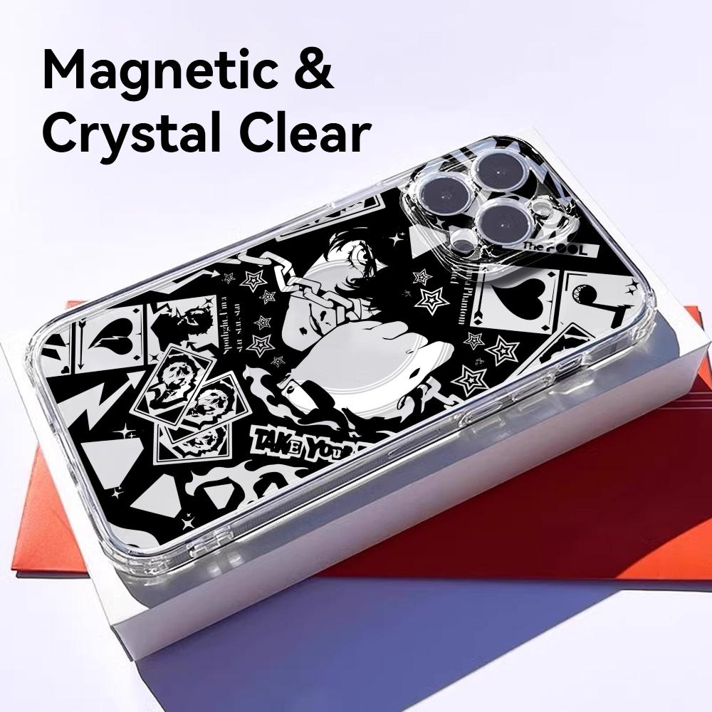 غطاء هاتف مغناطيسي شفاف بتصميم - مراجعة Phone Cases Iphone 16 Pro وسعره