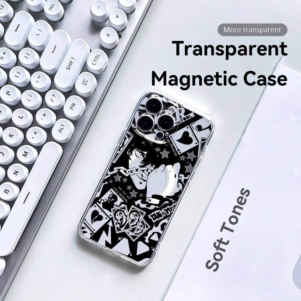 غطاء هاتف مغناطيسي شفاف بتصميم - مراجعة Phone Cases Iphone 16 Pro وسعره